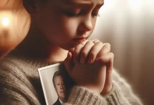 ensinar crianças a orar pelos mortos