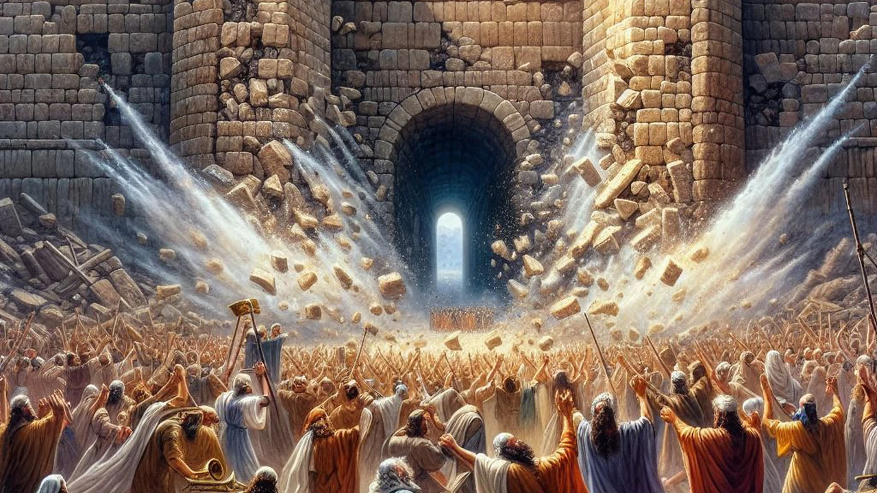 queda de jericó infantil