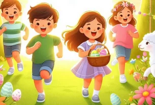 caça aos ovos de páscoa com propósito bíblico