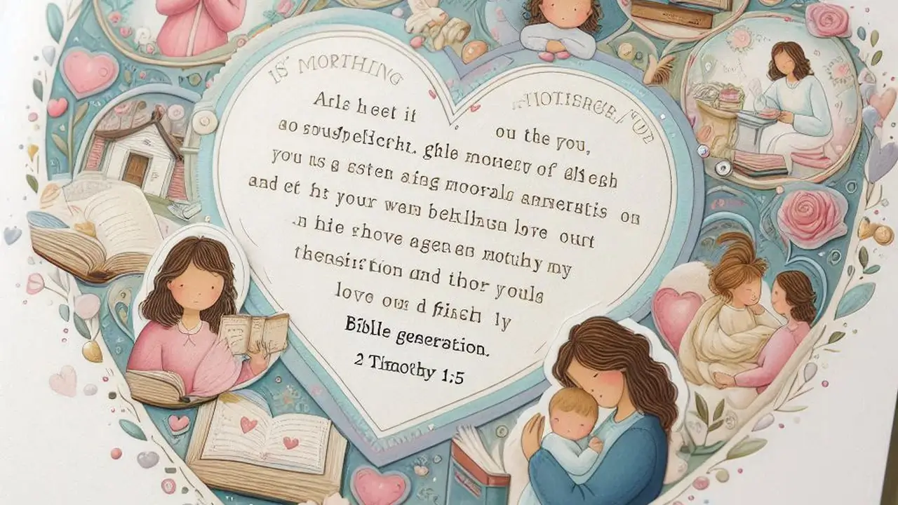 cartão dia das mães bíblico