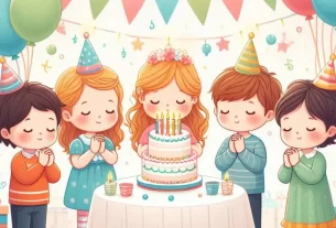 Oração em Aniversário Infantil