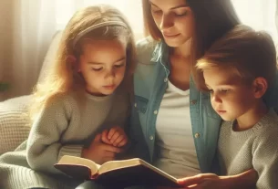 ensinar a fé aos filhos através do exemplo