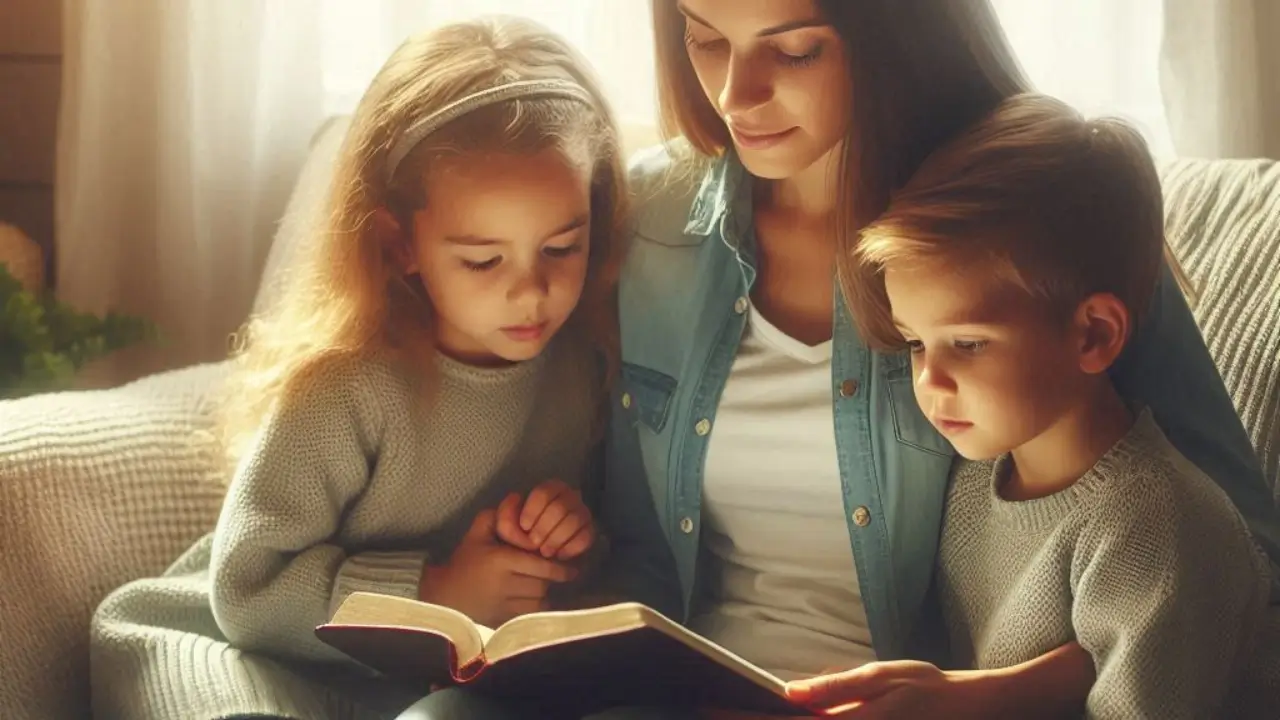 ensinar a fé aos filhos através do exemplo