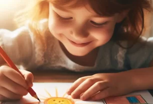 ensinar oração criativa com pintura