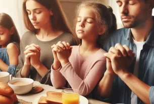 ensinar sobre Deus no café da manhã