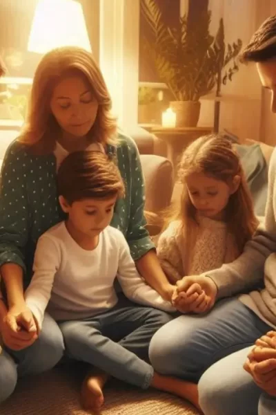 Culto doméstico com o Pai Nosso