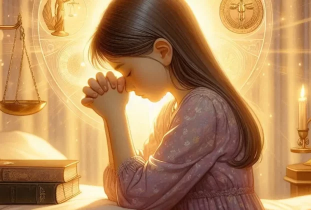 Orando por sabedoria para crianças